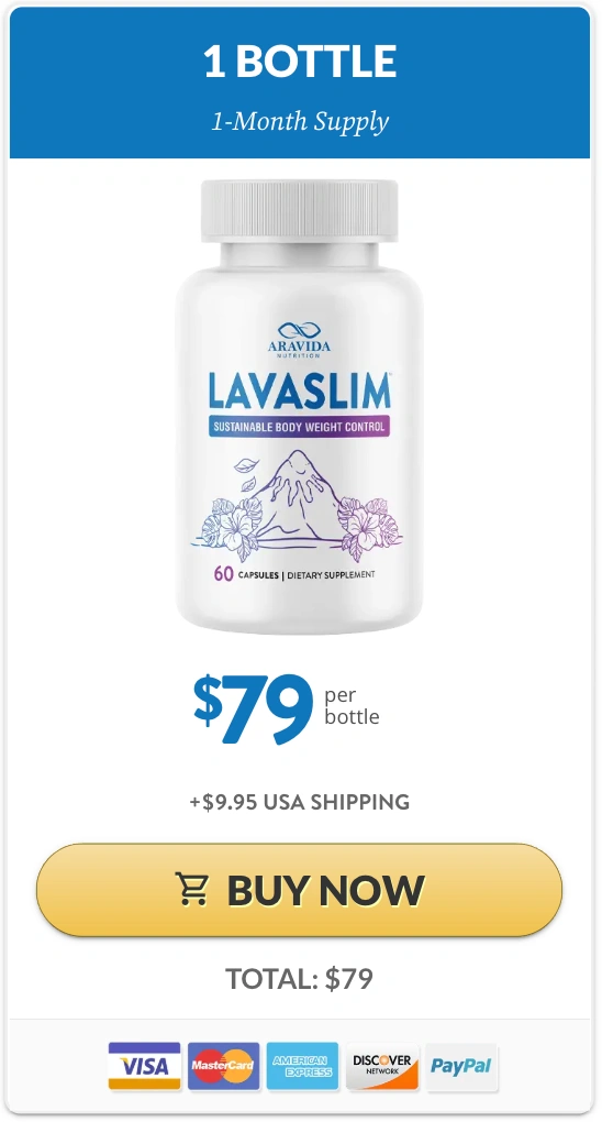 LavaSlim one bottle